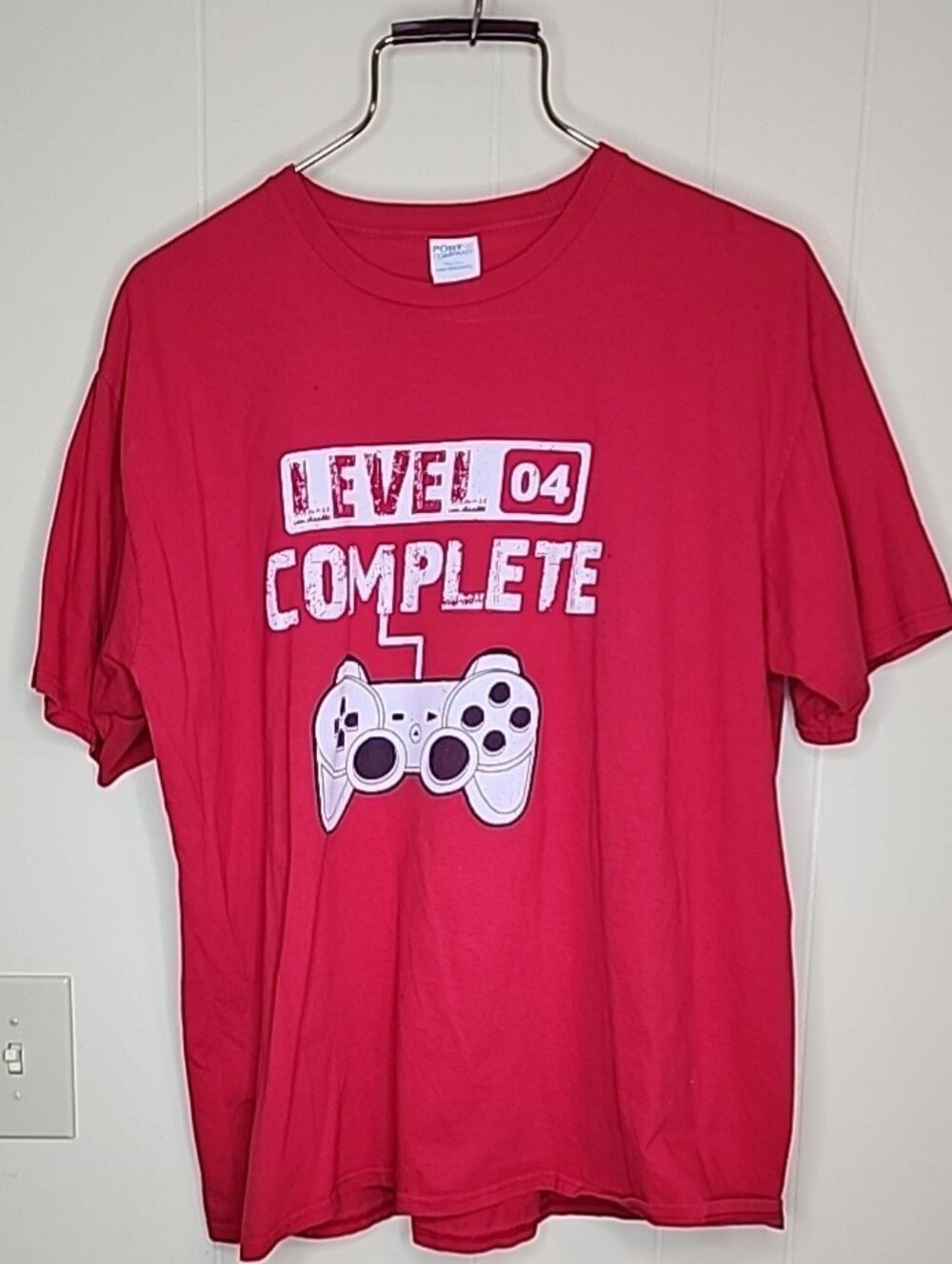 Gamer T-Shirt Level 04 Complete  Size 2XL.